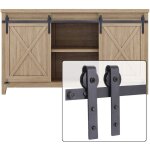 Stoex - quincaillerie kit de rail roulettes pour porte coulissante industriel pour porte suspendue en ...