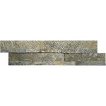 Stone by stone - parement mural - slimpanel - green java - 15x55 - 60x1 - 2cm en z - (1 m�)