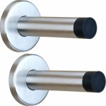 Csparkv - stop porte robuste pour plinthes(42. 5x92. 5mm) - lot de 2 stop portes muraux - butee de porte ...