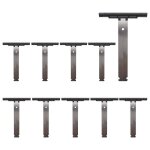 Store menuiserie - 10 attaches de tablier, fixation par clip, systme de verrou pour volet roulant
