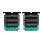 Store menuiserie - 2 attaches de tablier, click - sur, 3 maillons, ep. 8 mm, verrou automatique rigide ...