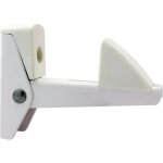 Store menuiserie - arrt automatique, blanc, aluminium, ep. 5  50, pour volet battant