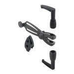 Store menuiserie - espagnolette, composite, noir, fermeture pour volet battant, embout, poign�e et gache ...