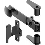 Store menuiserie - espagnolette, kit complet, noir, aluminium, pour volet battant Store menuiserie - espagnolette, kit complet, noir, aluminium, pour volet battant