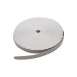 Store menuiserie - sangle, longueur 50 m, largeur 23 mm, pour enrouleur de sangle, blanc, pour volet ...