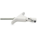 Store menuiserie - sortie de caisson, 6 pans de 7, blanc, longueur 355, angulation 50, volet roulant ...