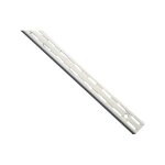 Strauss vonderweidt - cr�maillere 3201 double perforation hauteur 206cm epoxy blanc