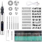 Stylo graveur �lectrique sans fil, kit d'outils de gravure rechargeable par usb, adapt� aux bijoux, au ...