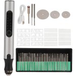 Stylo de gravure �lectrique en alliage d'aluminium, mini micro graveur avec puce de protection intelligente ...