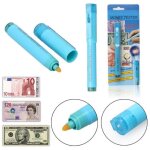 Stylo avec lumi�re ultraviolette testeur uv d�tecteur de fausse monnaie