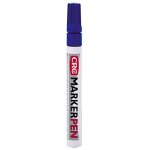 Crc - stylo de marquage toutes surfaces markerpen bleu 3 mm ( prix pour 1 )