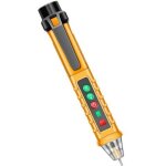 Stylo sonde stylo testeur de tension sans contact fonction d'auto - test �lectricien r�sistant � l'usure ...