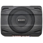 Subwoofer automobile actif sous le si�ge - caisson caliber bc120us - 500 watts max / 100 watts rms, t�l�comman ...