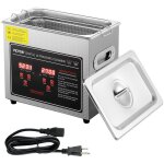 Vevor succebuy nettoyeur a ultrasons 3l en acier inoxydable bac ultrasons numerique avec chauffage temps ...
