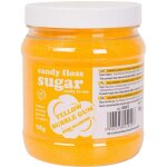 Sucre barbe  papa color jaune au got bubble gum 1kg