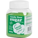 Sucre de barbe  papa color, vert, arme naturel, 400g