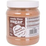 Sucre de barbe  papa roux color au got coca - cola 1kg