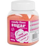Sucre de couleur rose pour barbe  papa au got de framboise 400g