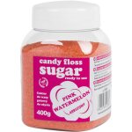 Sucre de couleur rose pour barbe  papa au got de pastque 400g