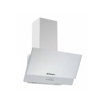 Hotte � cassette d�corative en verre blanc orbegozo. moteur 105 w. largeur: 70 cm