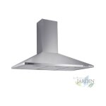 Hotte d�corative orbegozo 70 w. 3 niveaux de puissance 3 filtres. largeur 90 cm