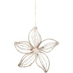 Sujet filaire fleur papillon m�tal - feeric lights & christmas