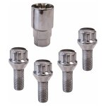 Ecrou antivol de roue voiture mini , bmw 14x1. 25mm