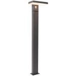 Sunnie - led dimmable lampe sur pied extrieur solaire variateur inclus - 1 lumire - l 18. 8 cm - gris ...