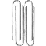 Sunxury - 4 x 30 cm - piquets d'armature en acier galvanis - piquets d'ancrage en u - piquets d'ancrage ...