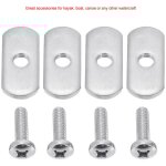 Sunxury - acier inoxydable 316 kayak rail rail vis crous de piste matriel kayak montage remplacement ...