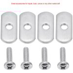 Sunxury - acier inoxydable 316 kayak rail rail vis crous de piste matriel kayak montage remplacement ...
