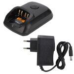 Sunxury - eosnow, chargeur de talkie - walkie 100 - 240v (prise ue) pour motorola xir p8268 dp4400 dp4800 ...