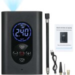 Sunxury - gonfleur compresseur d'air portatif 150psi electrique pompe a air avec usb manometre led rechargeabl ...