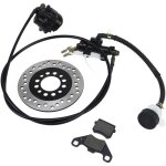 Sunxury - kit de frein  disque plaquette de frein rotor de disque pour 50cc 110cc 125cc 150cc 200cc ...