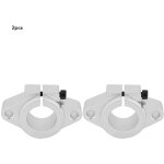 Support de 2 pi�ces shf20 pour rail lin�aire, tige de guidage et guide.