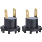 Pour support ampoule h7 paire de support d'ampoule de douille de phare pour mazda 3 5 kawasaki aprilia ...