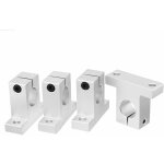 Support d'arbre linaire cnc units de glissire  billes  mouvement linaire support de rail guide ...