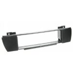 Support autoradio 1din compatible avec bmw x3 e83 04 - 07 noir centre