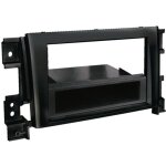Support autoradio 1din compatible avec suzuki grand vitara ii ap05 avec vide poche - noir