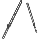 Support de barre de son universel maclean mc - 912 pour tlviseur, rglable vesa 23  - 65 , 15 kg