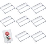Supports de cartes de table 10 pices porte menu mariage carte de placement de table acrylique transparent ...