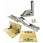 Jalleria - support de charnière pliable à 90 degrés épaissi reliant la charnière d'armoire support caché ... Jalleria - support de charnière pliable à 90 degrés épaissi reliant la charnière d'armoire support caché ...