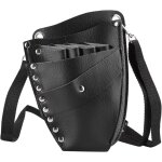 Support cisaillement outils cheveux portable sac ciseaux avec ceinture gaine s�curit� professionnel pu ...