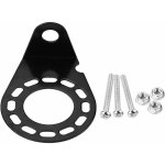 Aougo - support de connecteur de remorquage, support de montage en mtal pour 7 broches 13 broches caravan ...