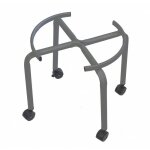 Support de corps d'huile mod�le haut l 30 avec roues - � int 32 cm tecnokit