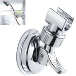 Support de douche � main rempla�able, support de douche � ventouse � rotation 360 �, support de douche ...