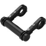 Support d'extension - support de montage d'extension de guidon de v�lo durable de 20 cm double support ...