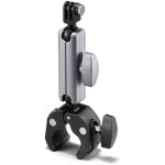 Support de fixation pour guidon de moto / v�lo, rotation � 360 degr�s, pince pour cam�ra gopro hero 12 ...