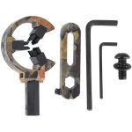 Support de fl�che � pince universel camouflage pour arc � poulies et arc classique, accessoire tir � ...