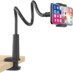 Support flexible pour t�l�phone portable, bras articul� de 76 cm, compatible 4 � 6, 5 pouces